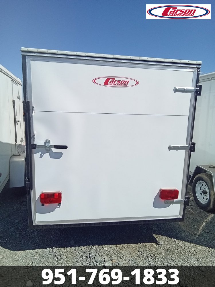 2025 CARSON S/A 6' X 12' EL ENCLOSED TRAILER