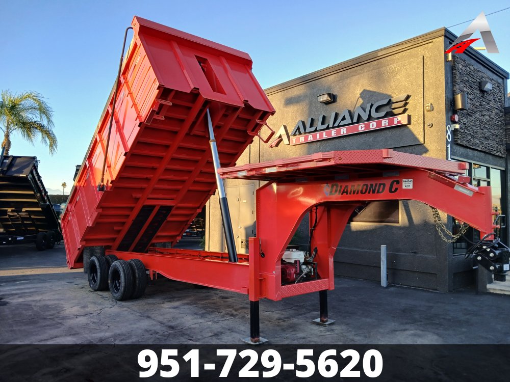 96x18 Diamond C Trailer Dump
