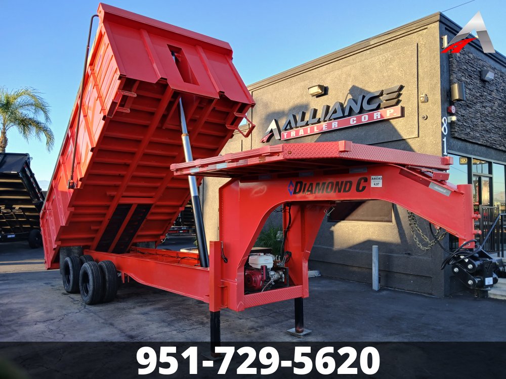 96x18 Diamond C Trailer Dump