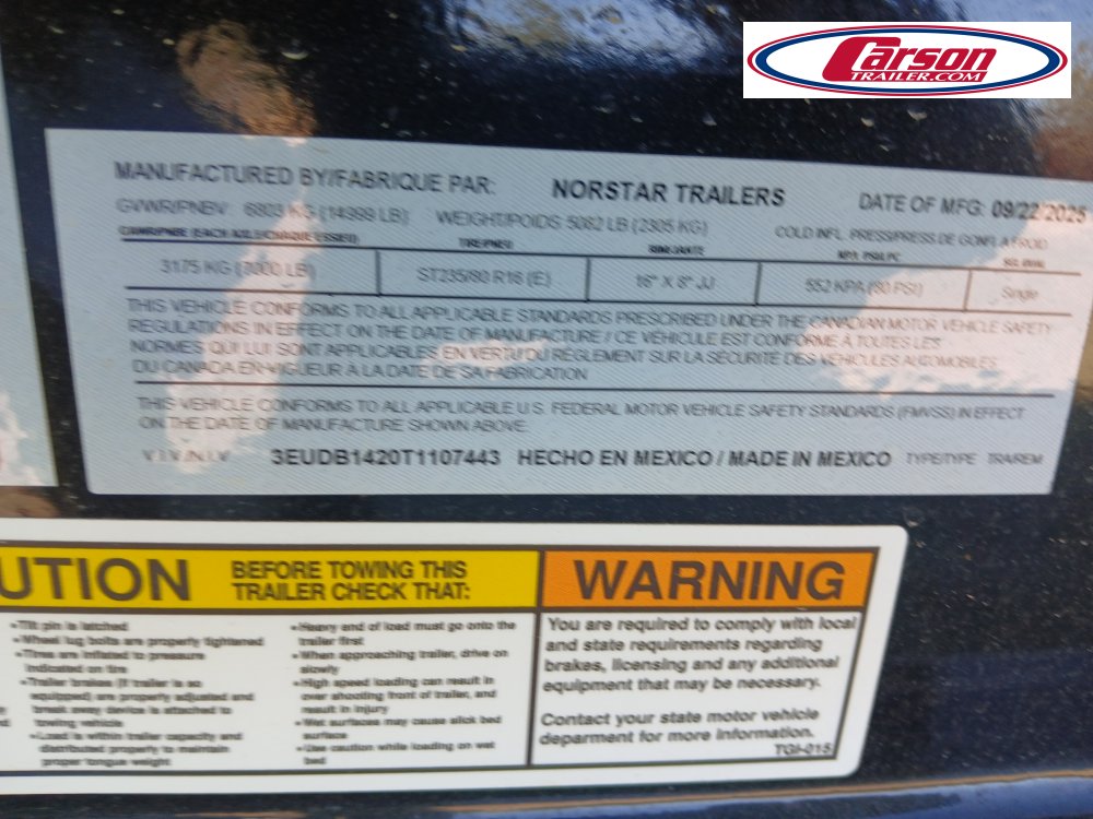 83x14 Iron Bull Dump