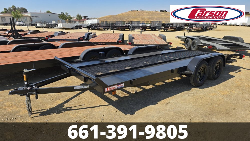 82x18 Carson Trailer Open Car Hauler