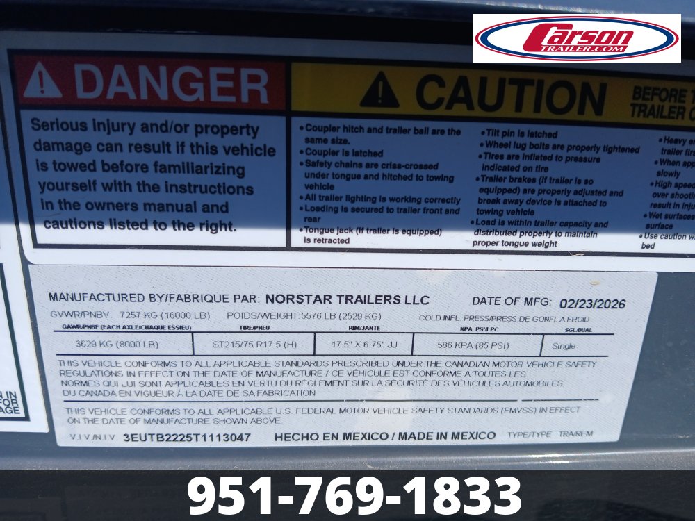 102x22 IronBull Tilt Deck