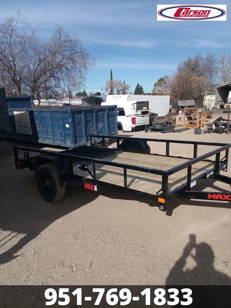 2025 MAXXD S3X 83" X 12' S/A UTILITY TRAILER