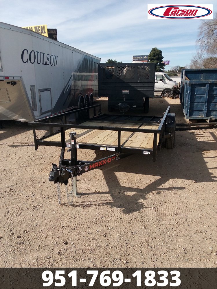 2025 MAXXD S3X 83" X 12' S/A UTILITY TRAILER