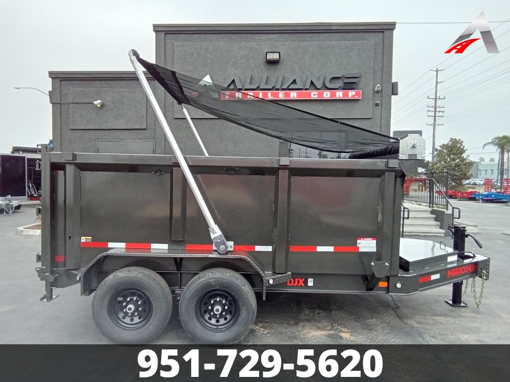 2025 MAXXD DJX 83" X 12' DUMP TRAILER 14K