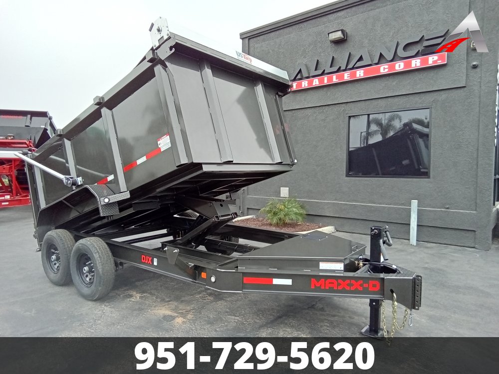 2025 MAXXD DJX 83" X 12' DUMP TRAILER 14K