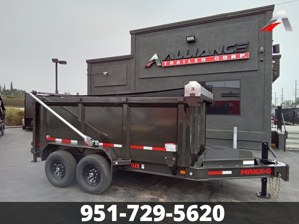 2025 MAXXD DJX 83" X 12' DUMP TRAILER 14K