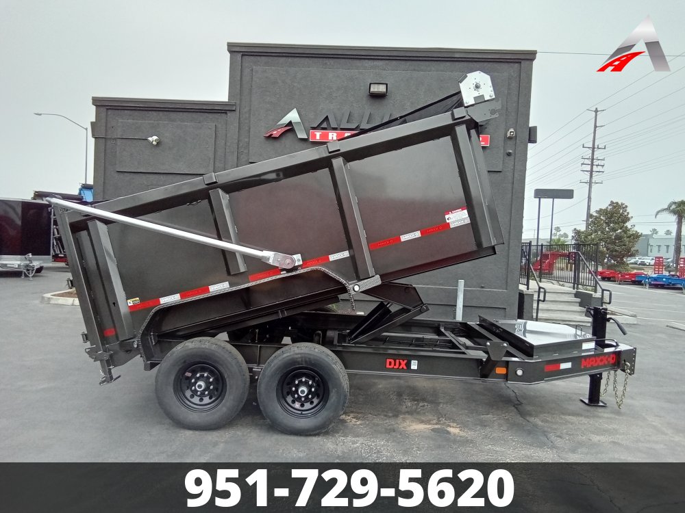 2025 MAXXD DJX 83" X 12' DUMP TRAILER 14K