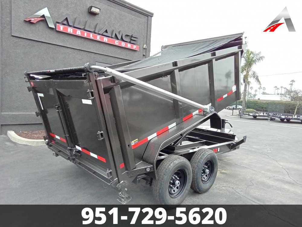 2025 MAXXD DJX 83" X 12' DUMP TRAILER 14K