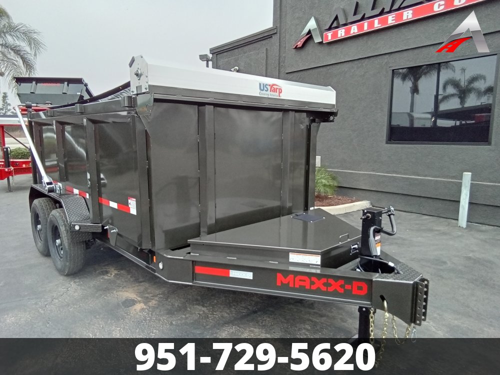 2025 MAXXD DJX 83" X 12' DUMP TRAILER 14K