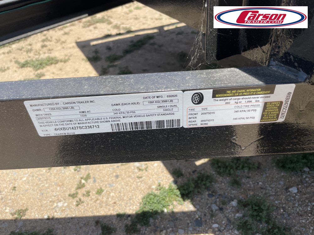 77x14 Carson Trailer Utility
