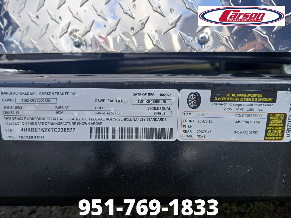 96x16 Carson Enclosed Cargo