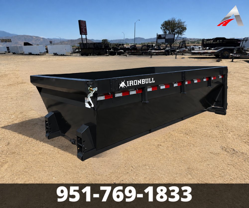 83"x14' IronBull ROLL OFF DUMP BIN