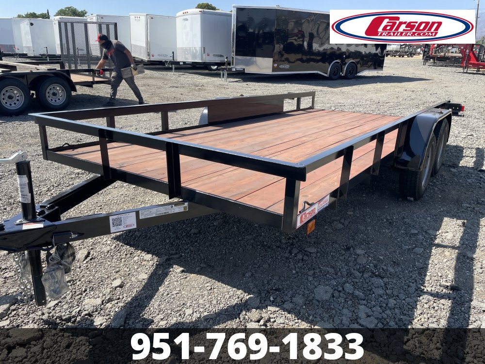 2025 CARSON T/A 7' X 16' UTILITY TRAILER