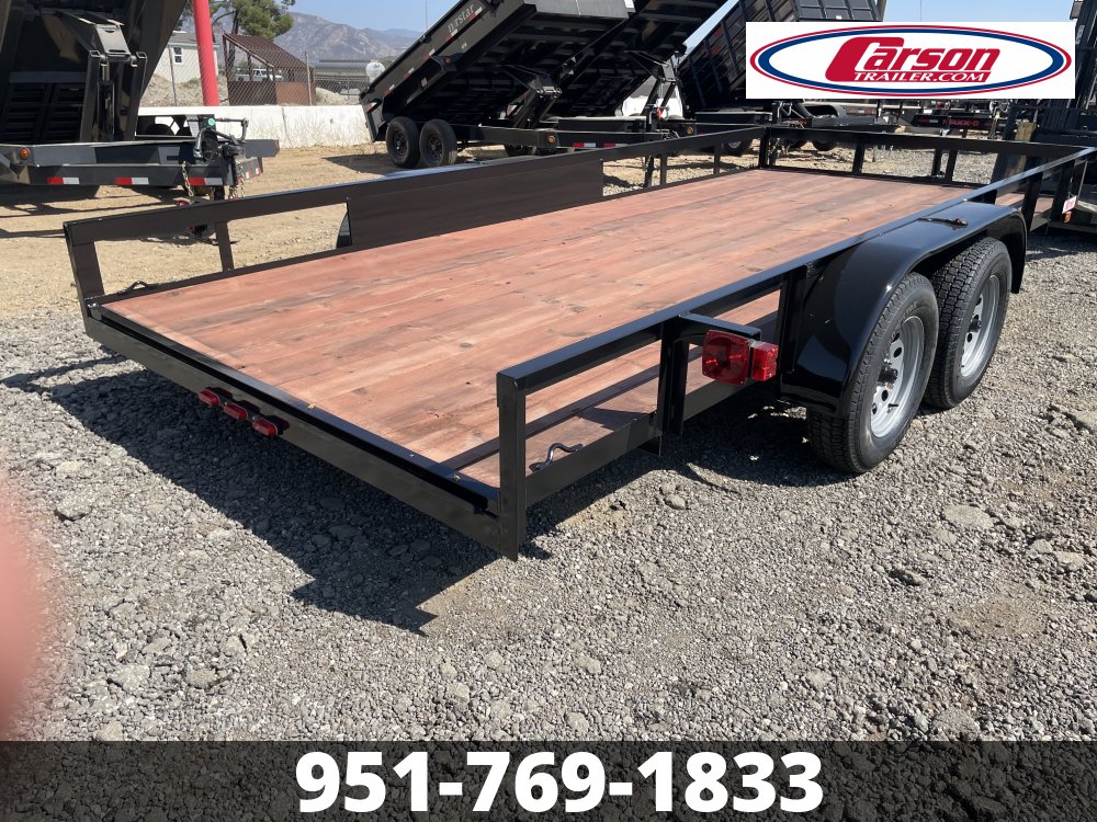 2025 CARSON T/A 7' X 16' UTILITY TRAILER