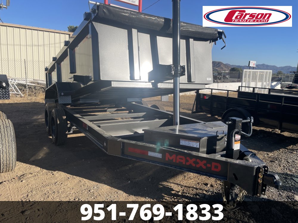 2025 MAXXD DTX 83" X 14' TELESCOPING DUMP TRAILER