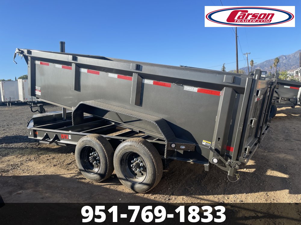 2025 MAXXD DTX 83" X 14' TELESCOPING DUMP TRAILER