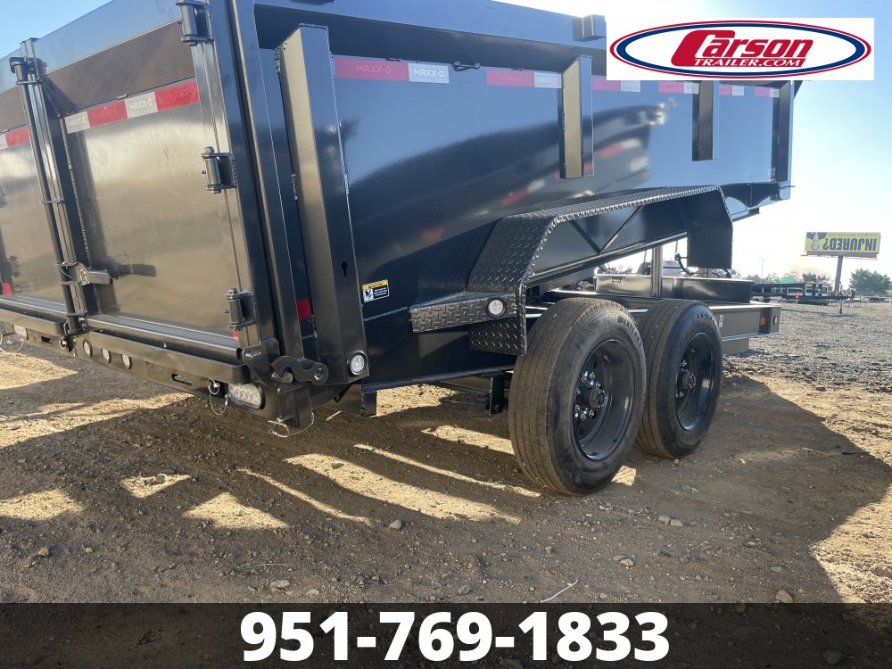 2025 MAXXD DTX 83" X 14' TELESCOPING DUMP TRAILER