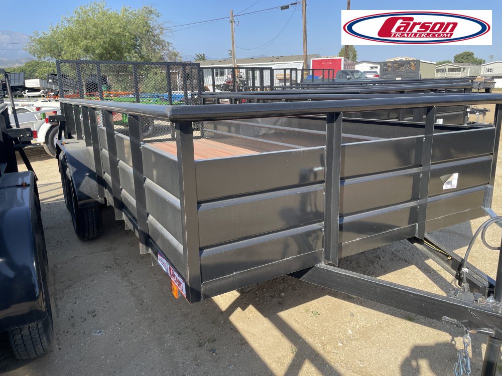 83x16 Carson Trailer Landscape Trailer
