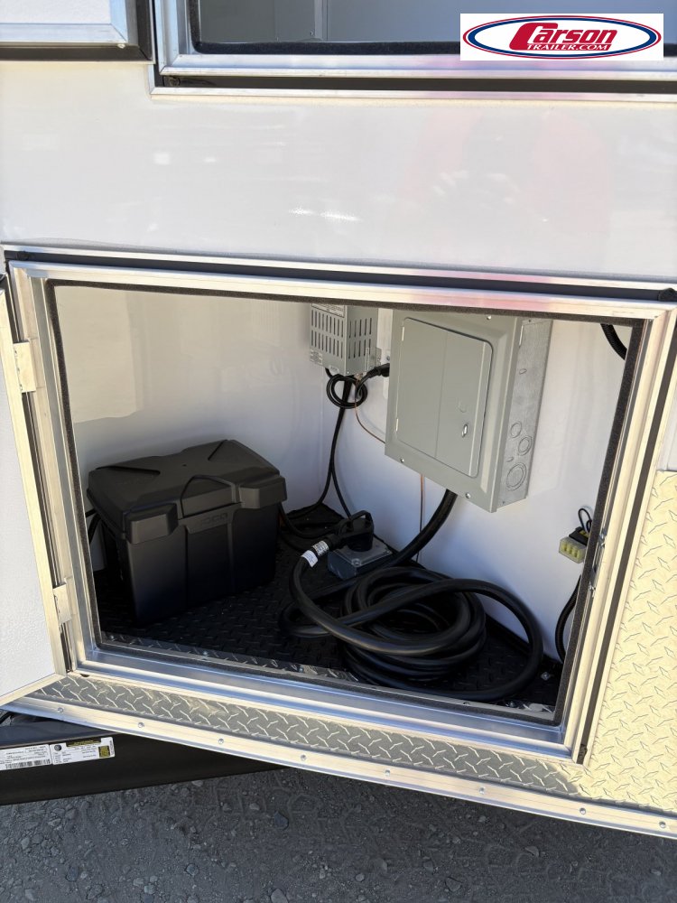 2025 FULLY LOADED DOG GROOMING TRAILER 7 X 12 T/A