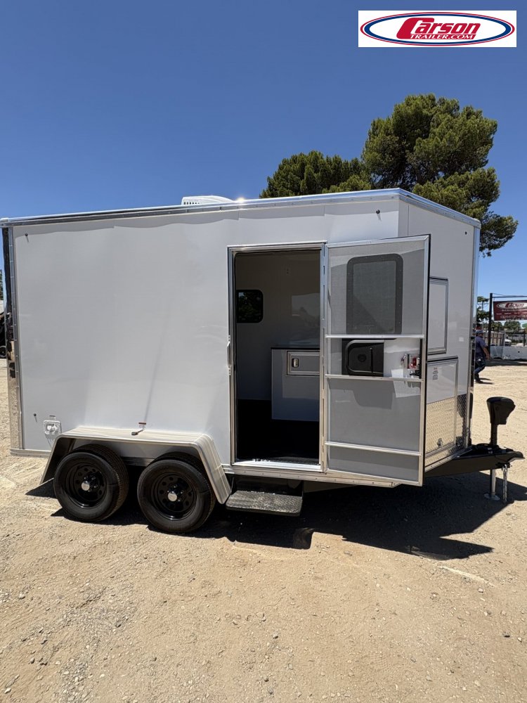 2025 FULLY LOADED DOG GROOMING TRAILER 7 X 12 T/A
