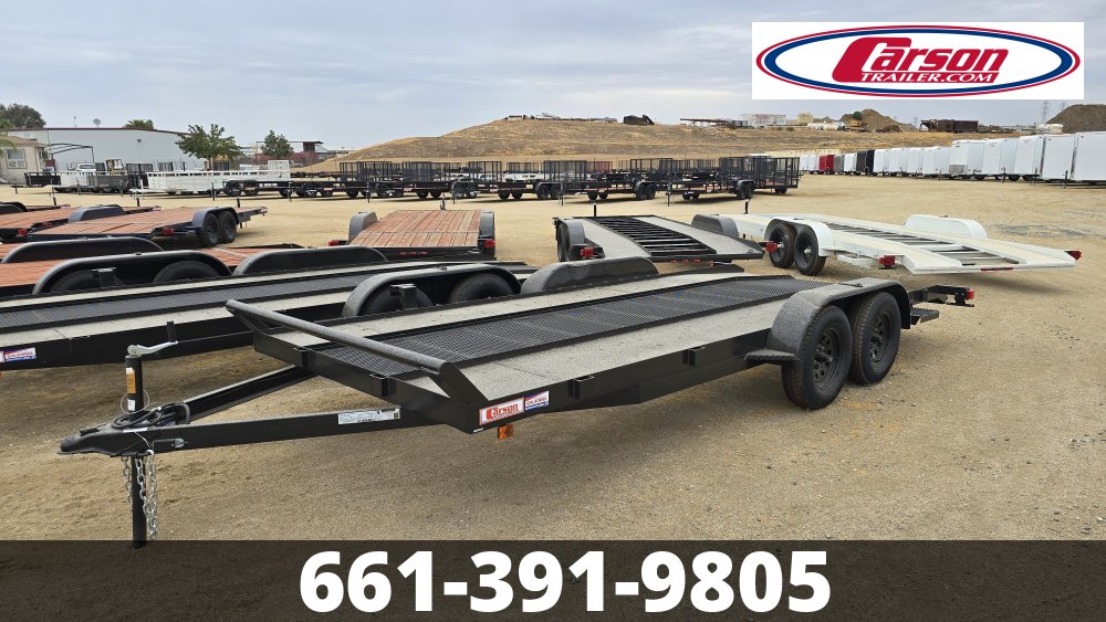 82x18 Carson Trailer Open Car Hauler