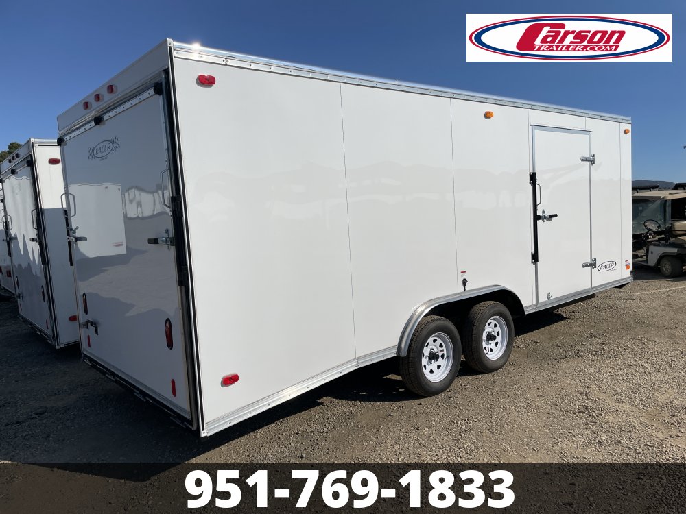 2025 CARSON T/A 8.5' X 20' RACER ENCLOSED CAR HAULER TRAILER