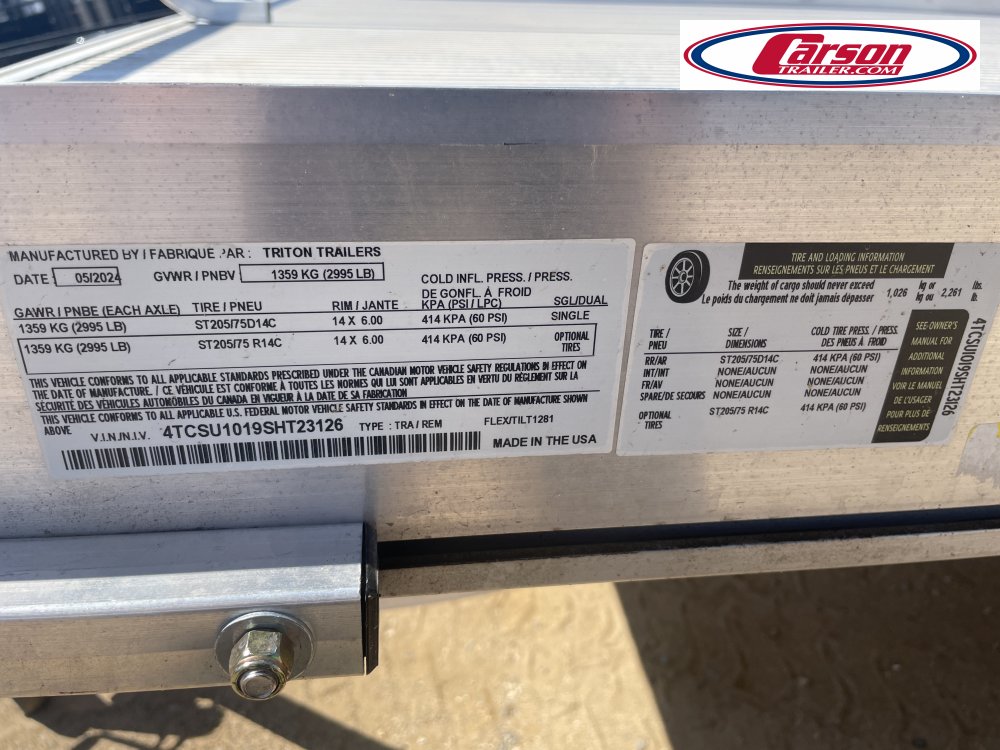 81x12 ALCOM Tilt Deck