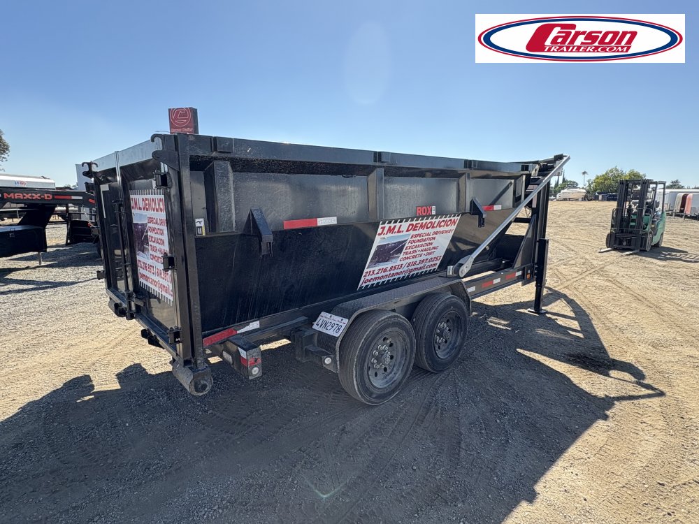 CONSIGNMENT 2023 7 X 14 ROX MAXXD ROLL OFF TRAILER (BINS SOLD SEPERATE)