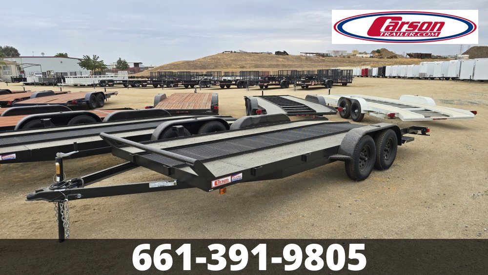 82x18 Carson Trailer Open Car Hauler