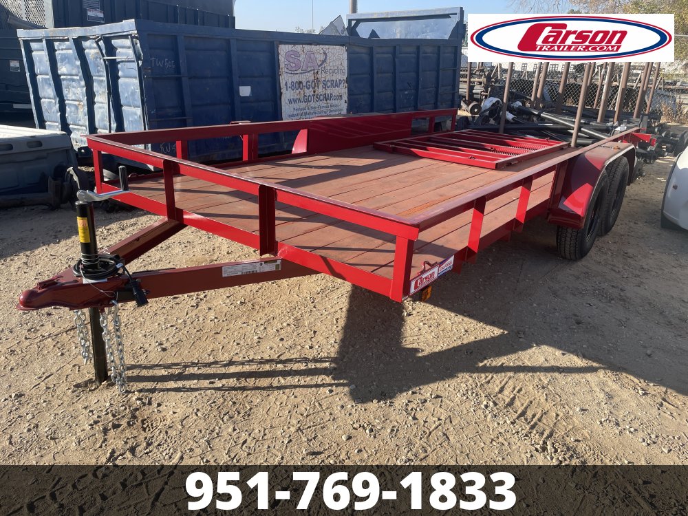 2025 CARSON 7' X 16' STANDARD UTILTY TRAILER