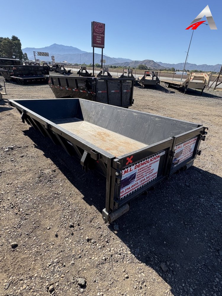 CONSIGNMENT SOLD AS IS MAXXD 83" X 14' ROX BIN 2' SIDES