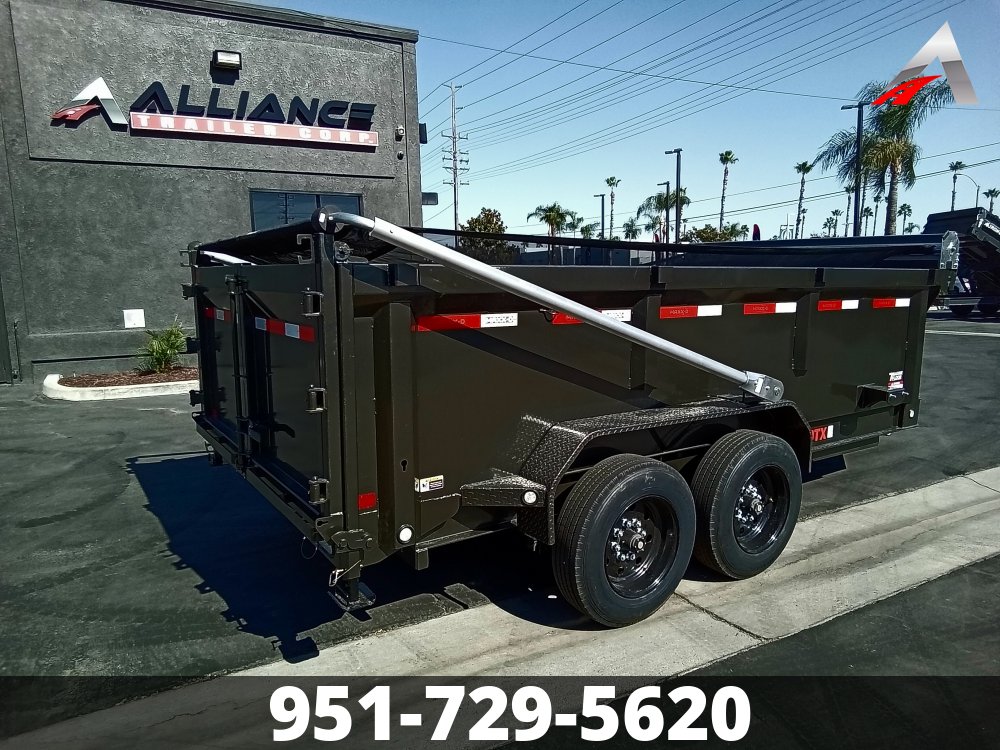 2025 MAXXD DTX 83" X 14 TELESCOPING DUMP TRAILER