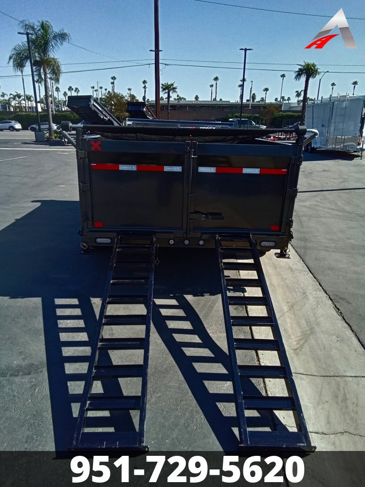 2025 MAXXD DTX 83" X 14 TELESCOPING DUMP TRAILER