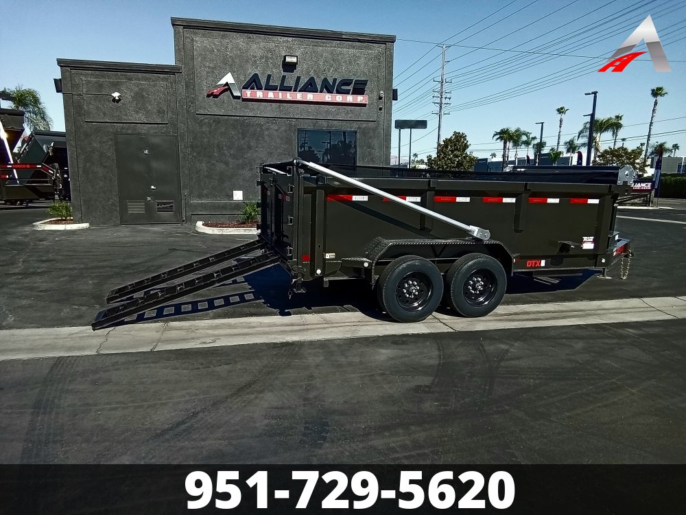 2025 MAXXD DTX 83" X 14 TELESCOPING DUMP TRAILER