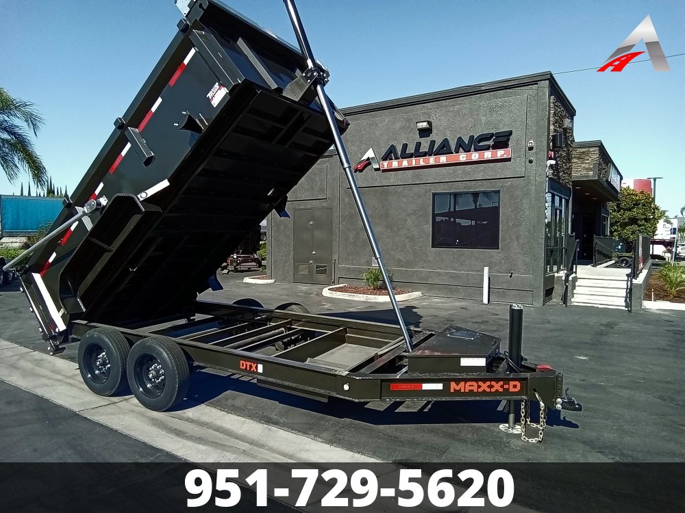 2025 MAXXD DTX 83" X 14 TELESCOPING DUMP TRAILER