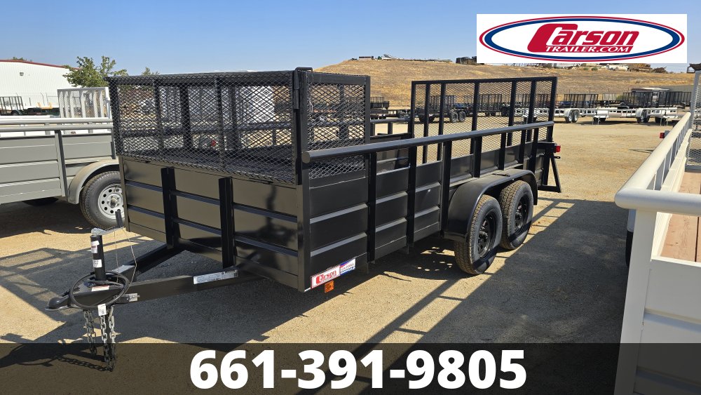 82x14 Carson Trailer Landscape Trailer