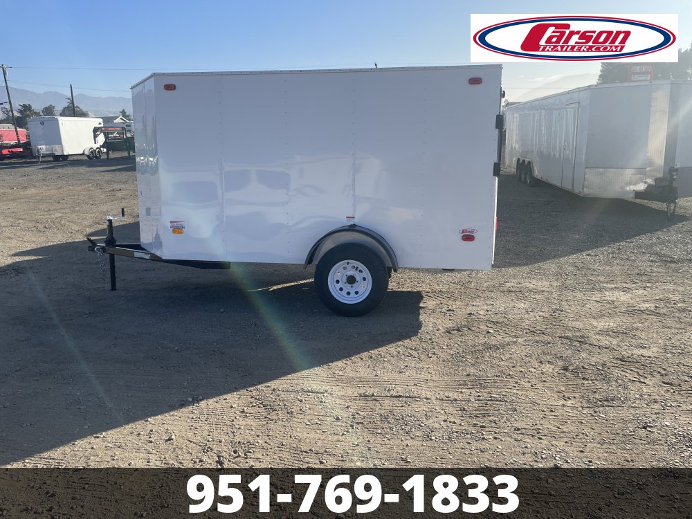 2025 CARSON 5' X 10' EL S/A ENCLOSED TRAILER