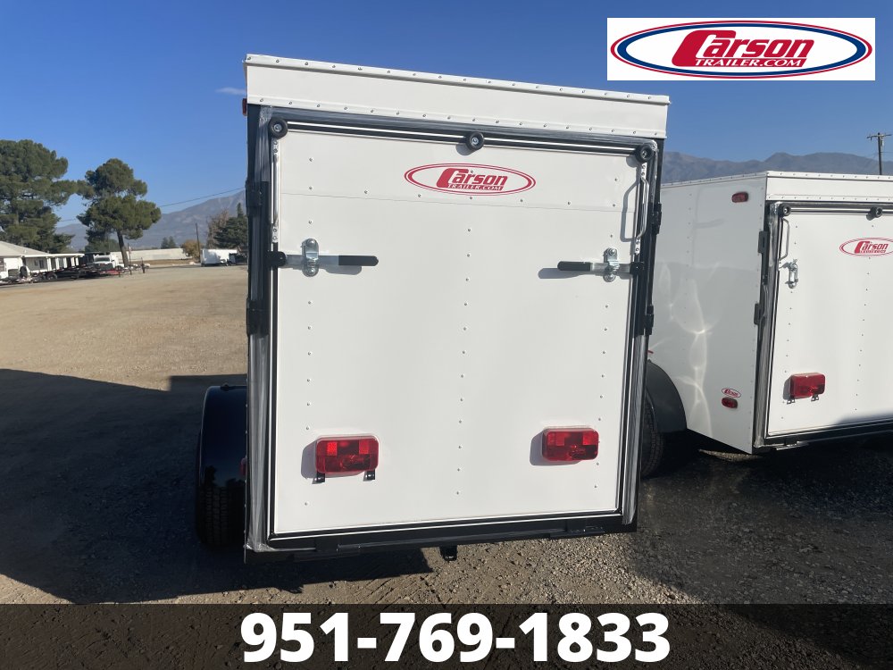 2025 CARSON 5' X 10' EL S/A ENCLOSED TRAILER