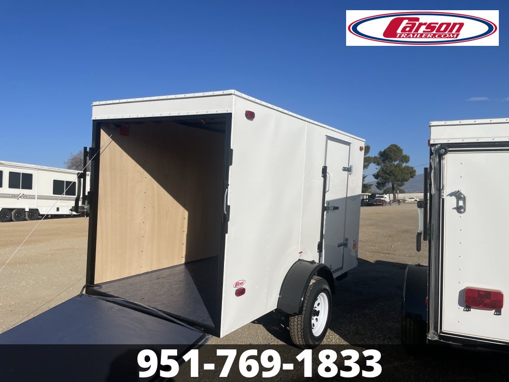 2025 CARSON 5' X 10' EL S/A ENCLOSED TRAILER