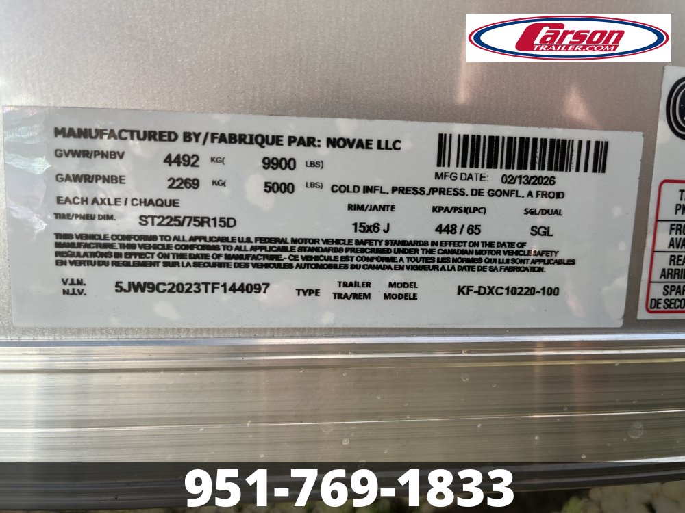 102x20 Formula Enclosed Car Hauler