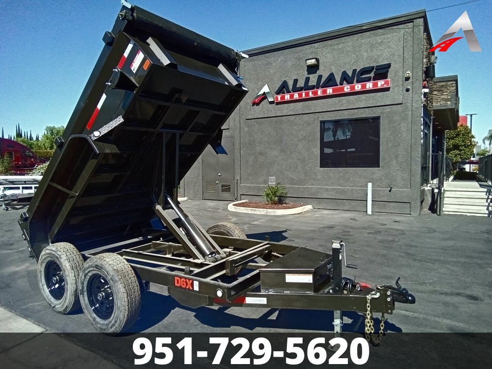 2025 MAXXD D6X 60" X 10' DUMP TRAILER 10K