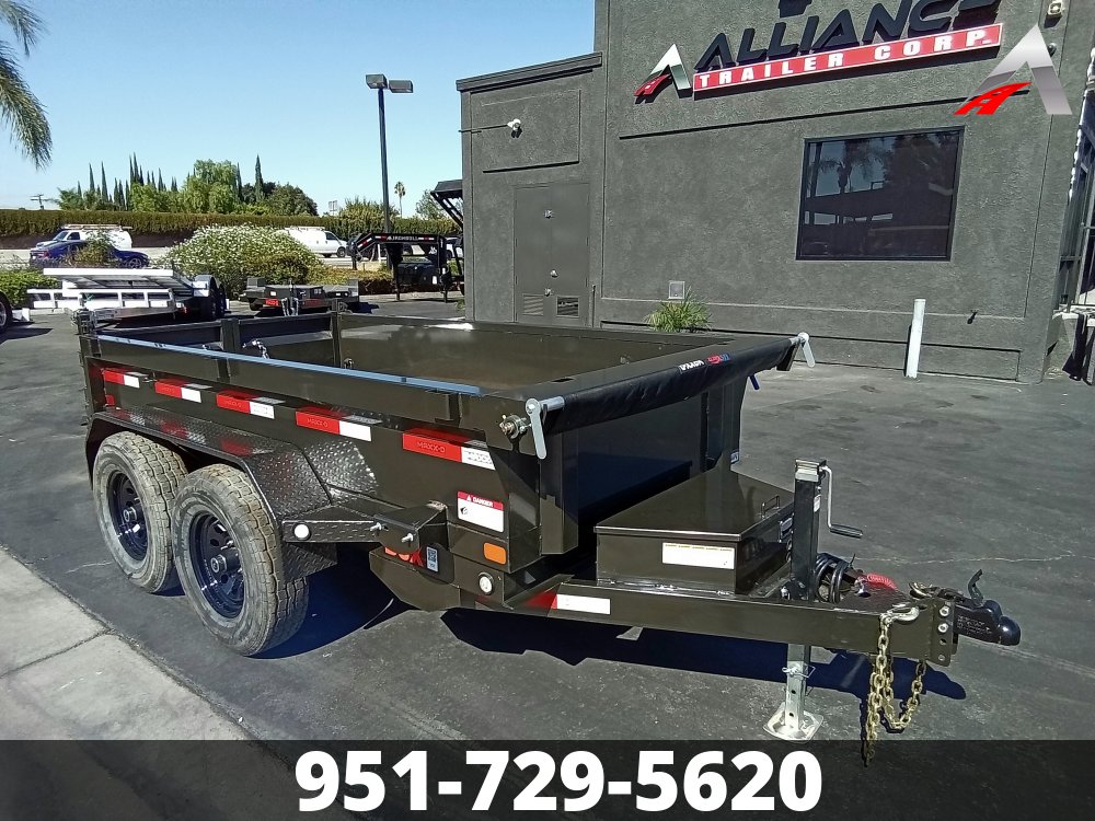 2025 MAXXD D6X 60" X 10' DUMP TRAILER 10K