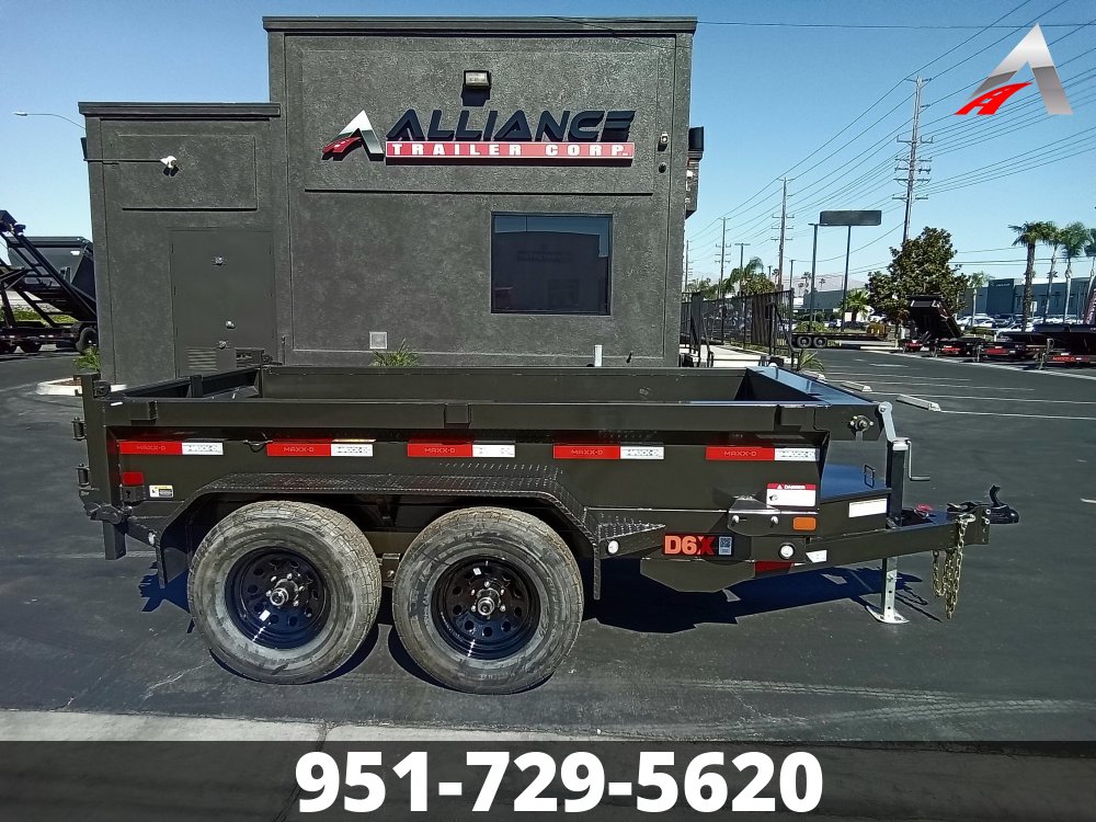 2025 MAXXD D6X 60" X 10' DUMP TRAILER 10K