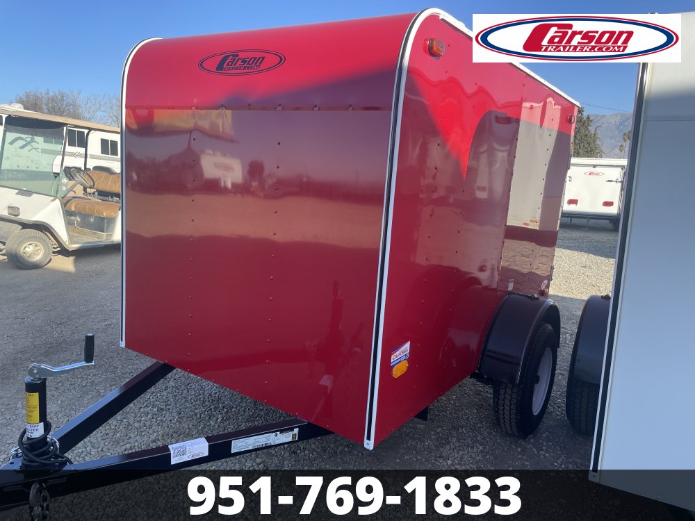 2025 CARSON 5' X 8' EL ENCLOSED TRAILER