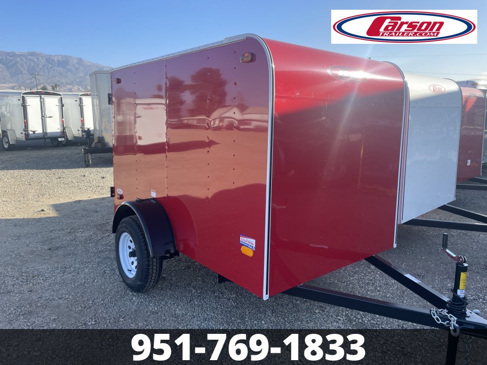 2025 CARSON 5' X 8' EL ENCLOSED TRAILER