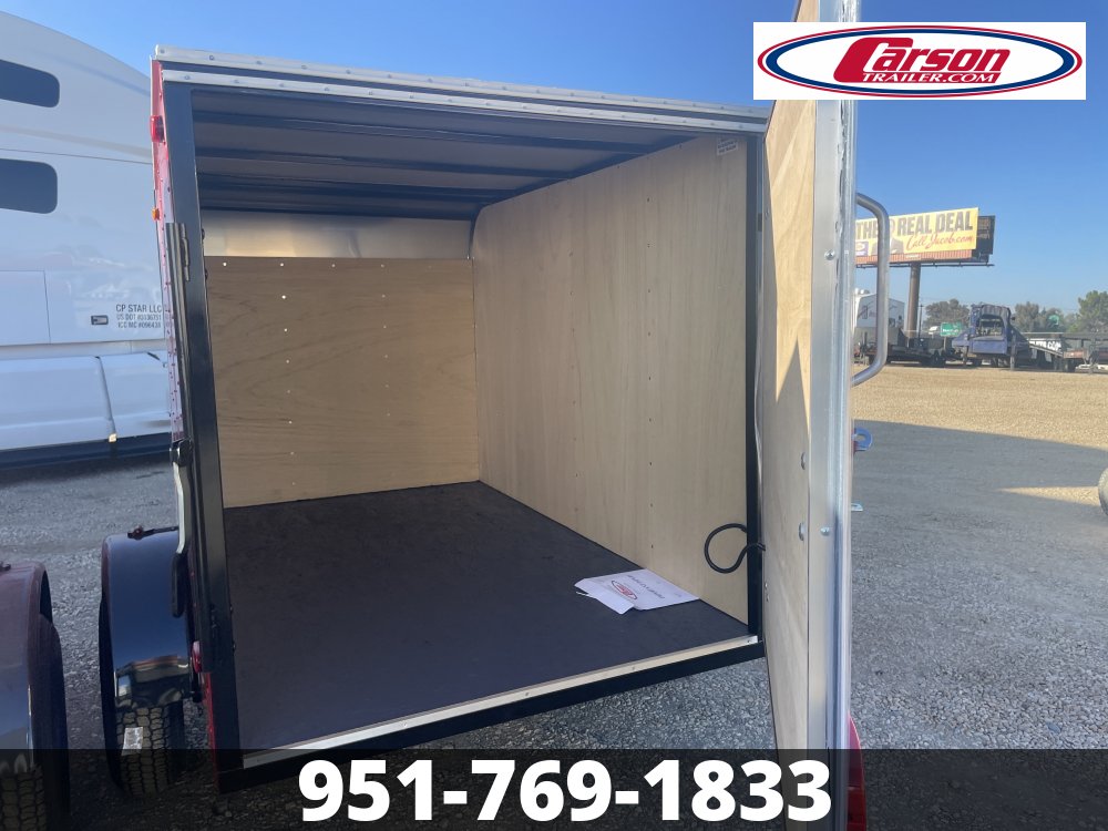 2025 CARSON 5' X 8' EL ENCLOSED TRAILER