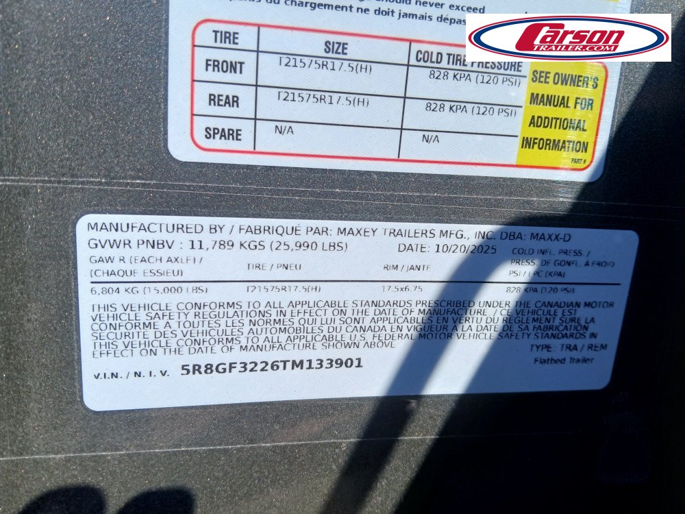 102x32 Maxxd Deck over Flatbed