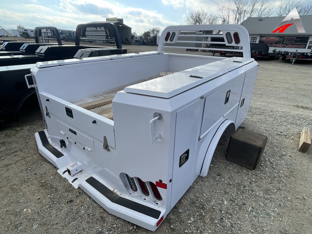 2023 Norstar White SC Truck Bed 8'6"x84"x56" CTA