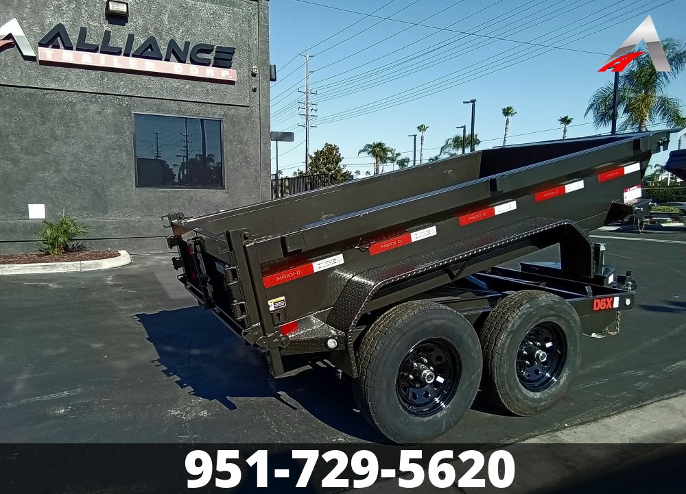 2025 MAXXD D6X 60" X 10' DUMP TRAILER 10K